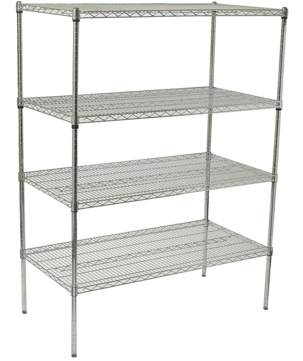 4 shelf transit cart