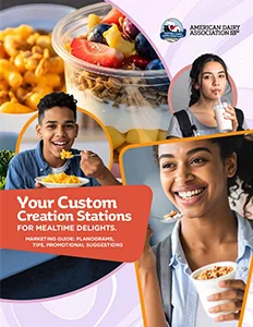 Custome Meal Planograms Brochure Cover