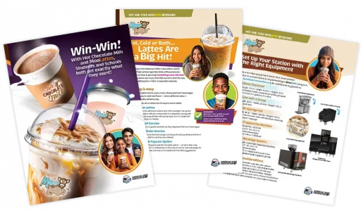 ADA-BeverageMashUp_A Hot Chocolate Mash Up Brochure pages graphic