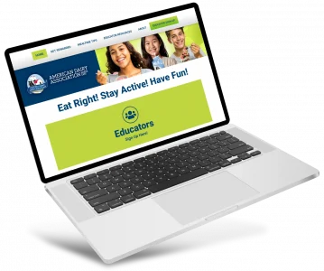 Laptop on side with challenge center website open